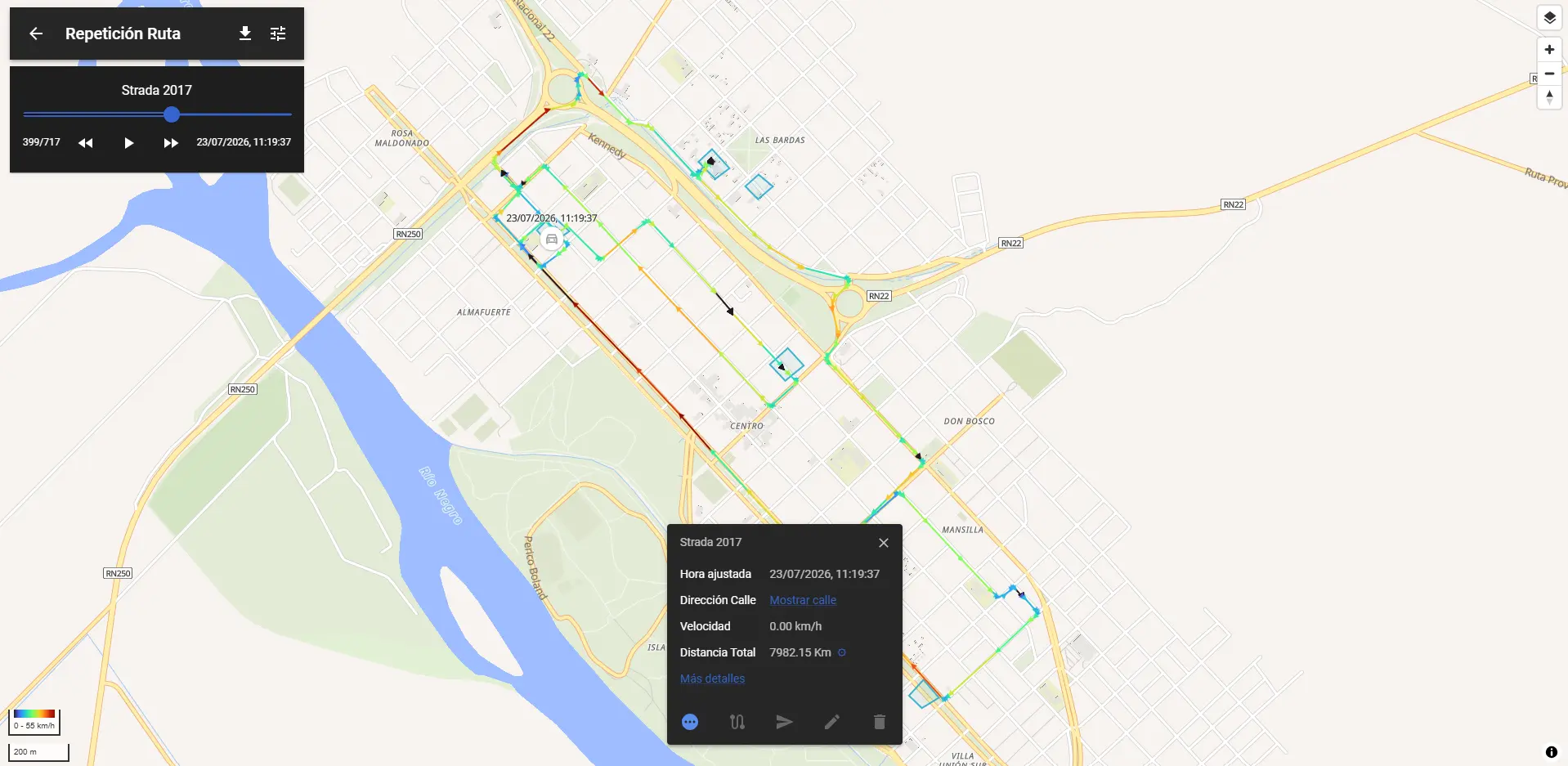 TrapelTrace — rastreo y gestión de flotas por GPS